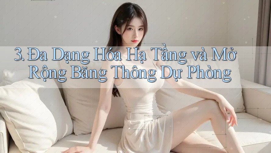 3. Đa Dạng Hóa Hạ Tầng và Mở Rộng Băng Thông Dự Phòng
