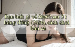 Bạn biết gì về S666 sau 3 tháng dùng (2026), cách chơi bắn cá