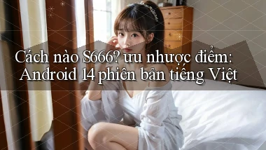 Cách nào S666 ưu nhược điểm Android 14 phiên bản tiếng Việt