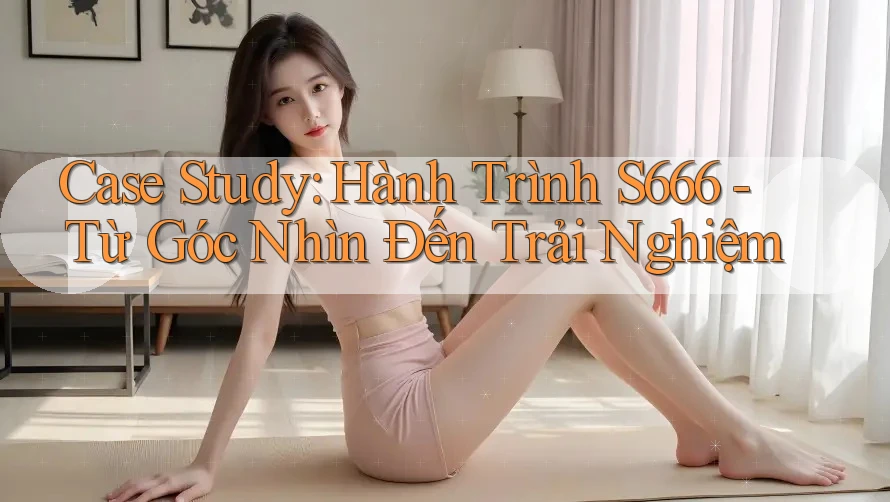 Case Study: Hành Trình S666 - Từ Góc Nhìn Đến Trải Nghiệm Case Study: Hành Trình S666 - Từ Góc Nhìn Đến Trải Nghiệm