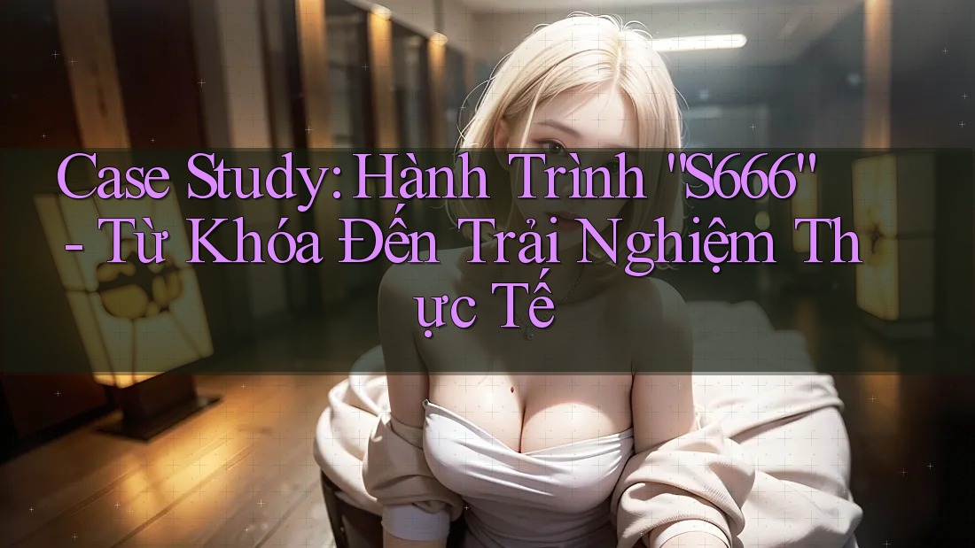 Case Study: Hành Trình “S666” - Từ Khóa Đến Trải Nghiệm Thực Tế