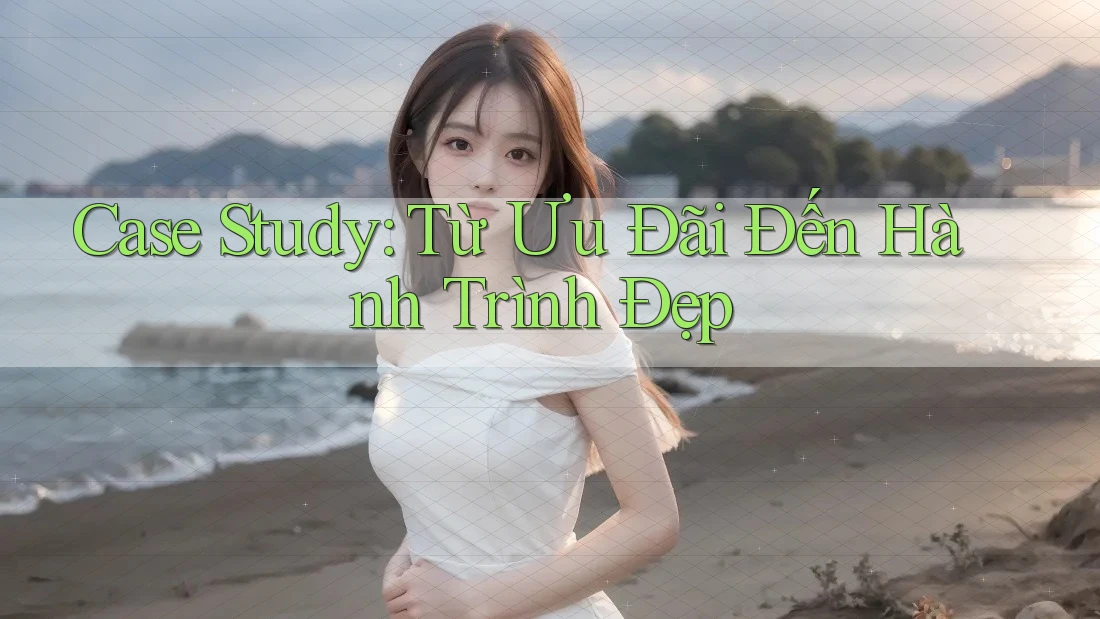 Case Study: Từ Ưu Đãi Đến Hành Trình Đẹp Case Study: Từ Ưu Đãi Đến Hành Trình Đẹp