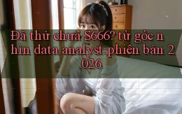 Đã thử chưa S666 từ góc nhìn data analyst phiên bản 2026