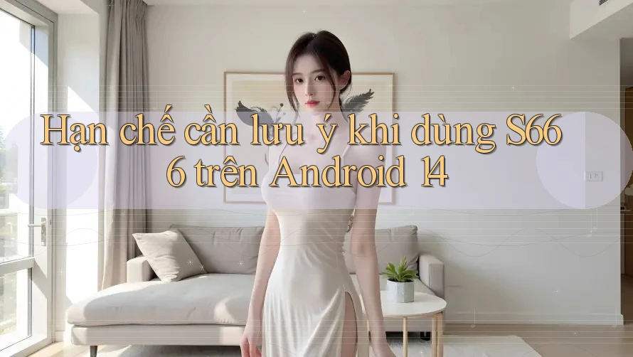Hạn chế cần lưu ý khi dùng S666 trên Android 14 Hạn chế cần lưu ý khi dùng S666 trên Android 14