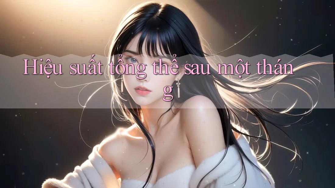 Hiệu suất tổng thể sau một tháng Hiệu suất tổng thể sau một tháng