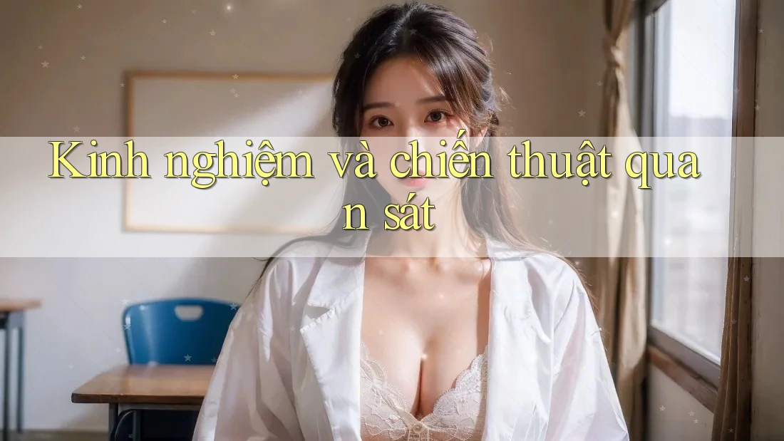 Kinh nghiệm và chiến thuật quan sát Kinh nghiệm và chiến thuật quan sát