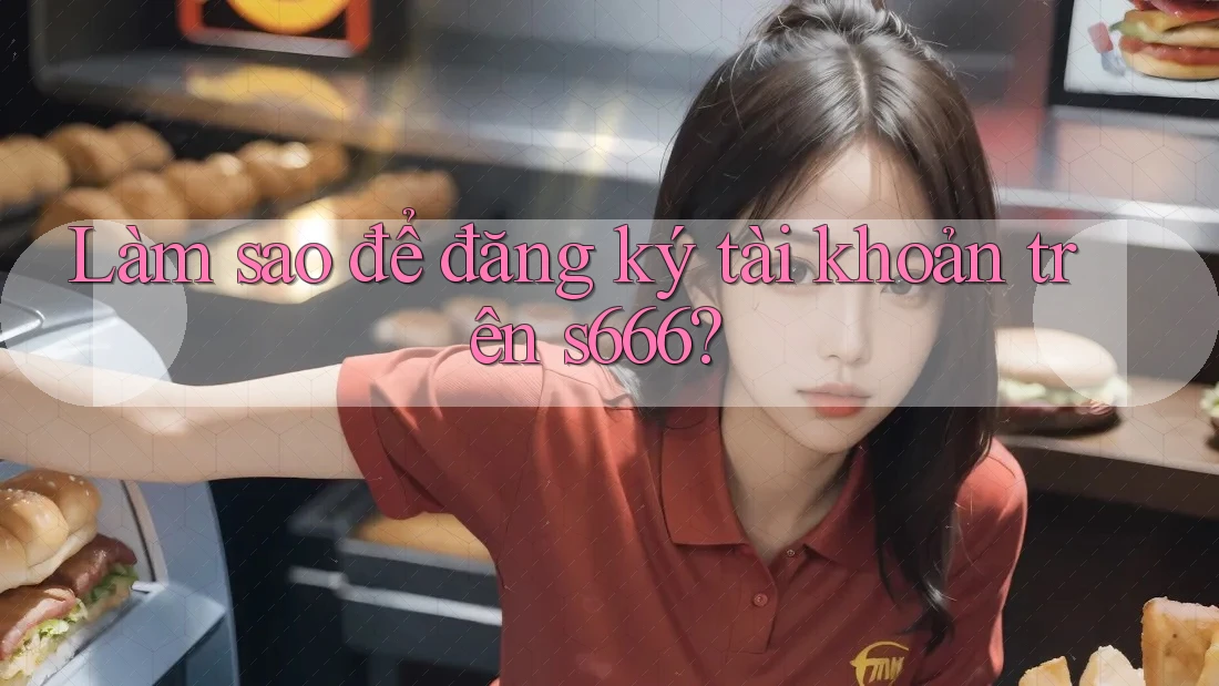 Làm sao để đăng ký tài khoản trên s666?