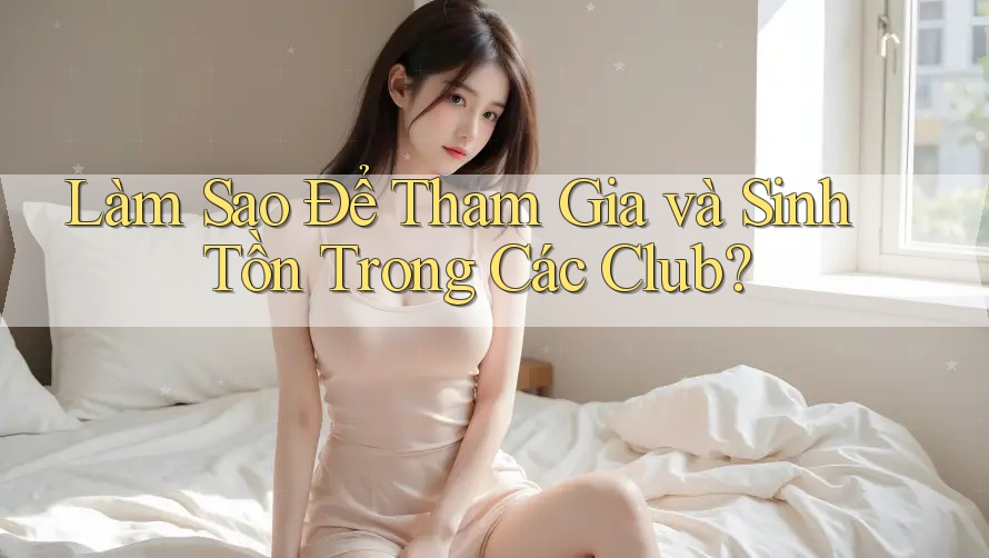 Làm Sao Để Tham Gia và Sinh Tồn Trong Các Club? Làm Sao Để Tham Gia và Sinh Tồn Trong Các Club?