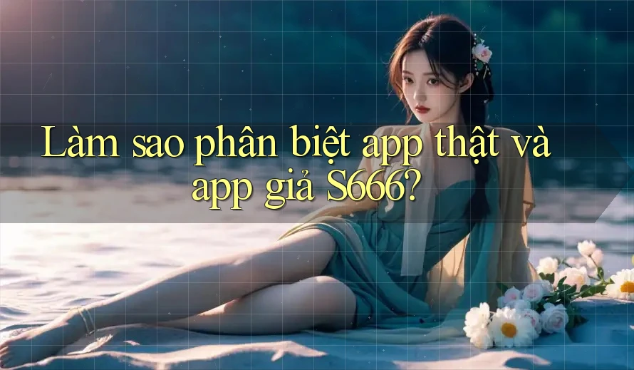 Làm sao phân biệt app thật và app giả S666?