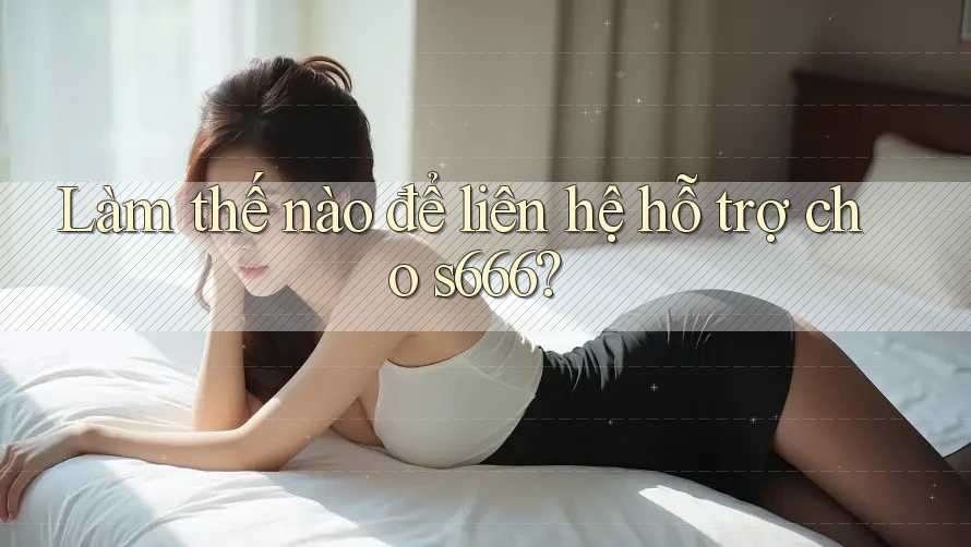 Làm thế nào để liên hệ hỗ trợ cho s666? Làm thế nào để liên hệ hỗ trợ cho s666?