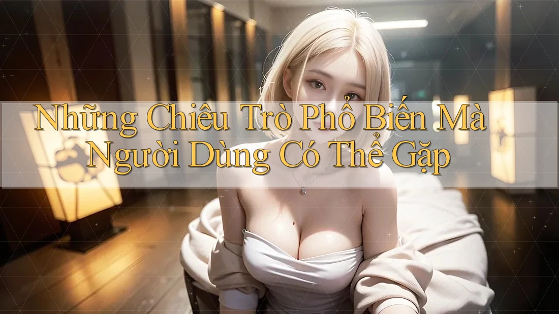 Những Chiêu Trò Phổ Biến Mà Người Dùng Có Thể Gặp Những Chiêu Trò Phổ Biến Mà Người Dùng Có Thể Gặp