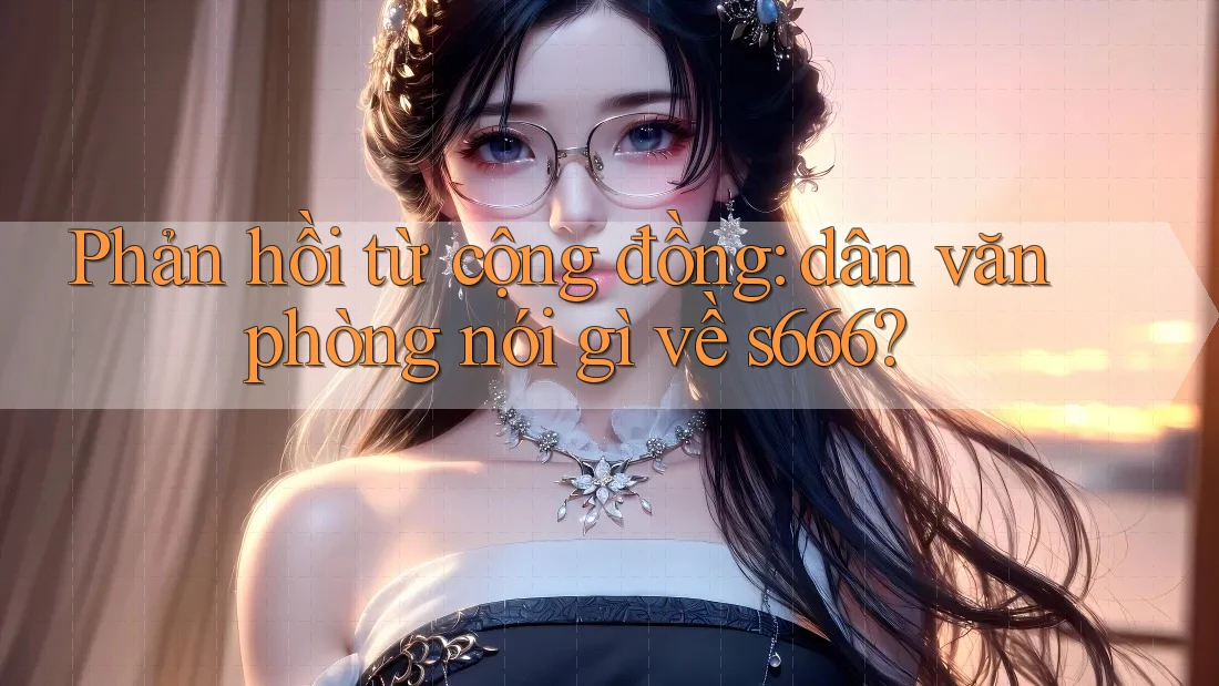 Phản hồi từ cộng đồng: dân văn phòng nói gì về s666?