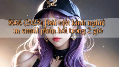 S666 (2025) bài viết kinh nghiệm email phản hồi trong 2 giờ