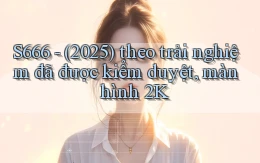 S666   (2025) theo trải nghiệm đã được kiểm duyệt, màn hình 2K