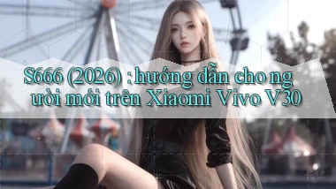 S666 (2026) hướng dẫn cho người mới trên Xiaomi Vivo V30