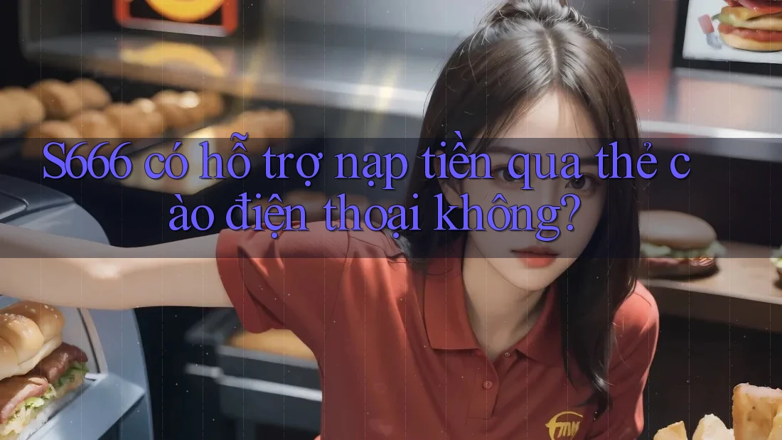 S666 có hỗ trợ nạp tiền qua thẻ cào điện thoại không?
