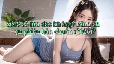 s666 có lừa đảo không bình chọn phiên bản chuẩn (2026)