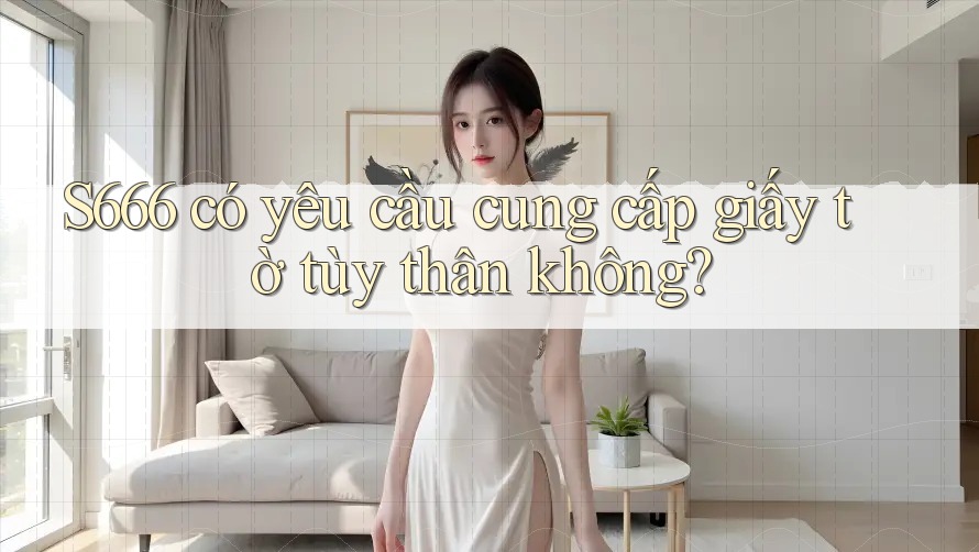 S666 có yêu cầu cung cấp giấy tờ tùy thân không? S666 có yêu cầu cung cấp giấy tờ tùy thân không?