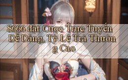 s666  đặt cược trực tuyến dễ dàng, tỷ lệ trả thưởng cao