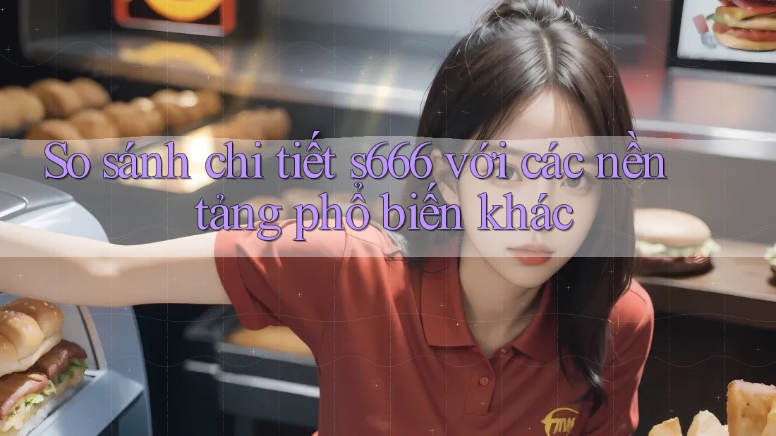 So sánh chi tiết s666 với các nền tảng phổ biến khác So sánh chi tiết s666 với các nền tảng phổ biến khác