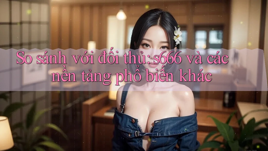 So sánh với đối thủ: s666 và các nền tảng phổ biến khác So sánh với đối thủ: s666 và các nền tảng phổ biến khác