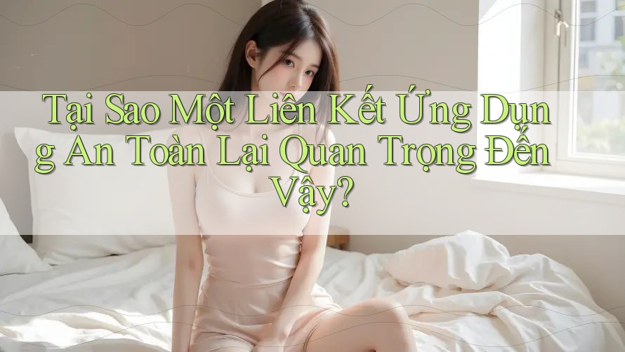 Tại Sao Một Liên Kết Ứng Dụng An Toàn Lại Quan Trọng Đến Vậy?