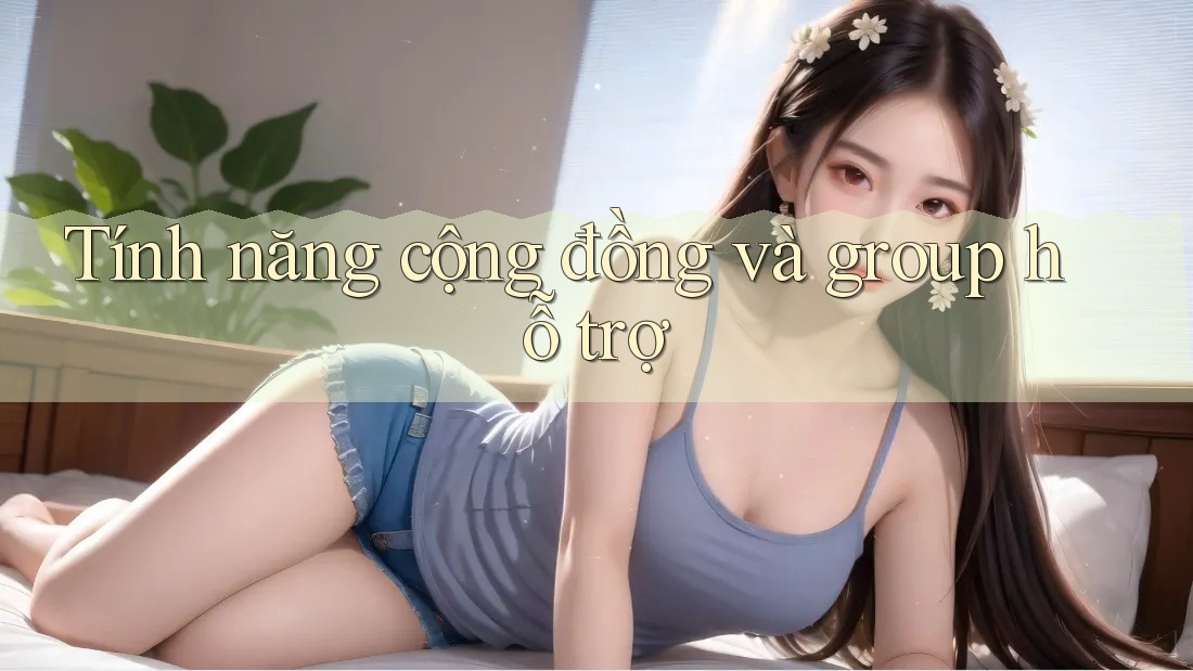 Tính năng cộng đồng và group hỗ trợ Tính năng cộng đồng và group hỗ trợ