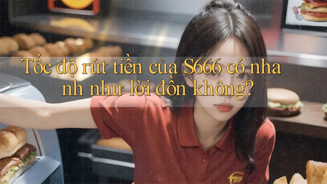 Tốc độ rút tiền của S666 có nhanh như lời đồn không? Tốc độ rút tiền của S666 có nhanh như lời đồn không?