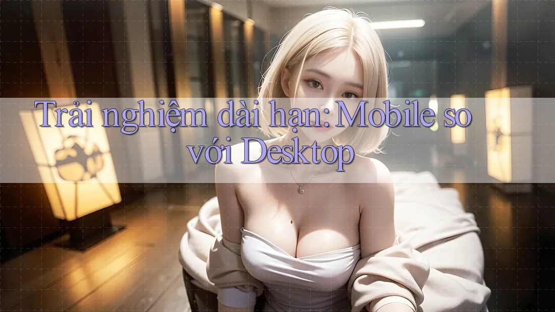 Trải nghiệm dài hạn: mobile so với desktop Trải nghiệm dài hạn: mobile so với desktop