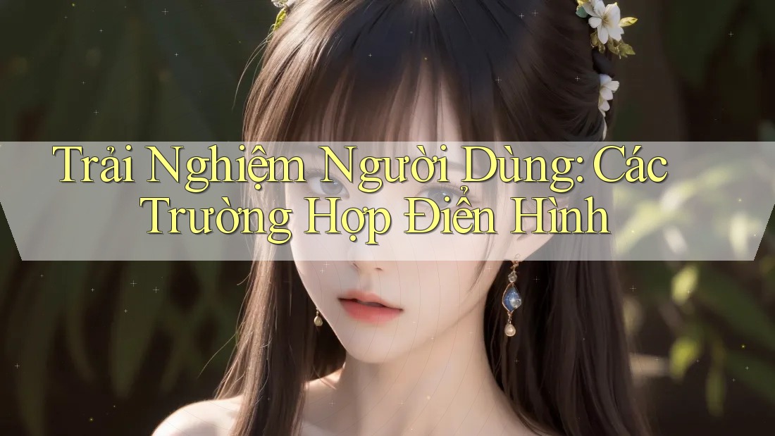 Trải Nghiệm Người Dùng: Các Trường Hợp Điển Hình Trải Nghiệm Người Dùng: Các Trường Hợp Điển Hình
