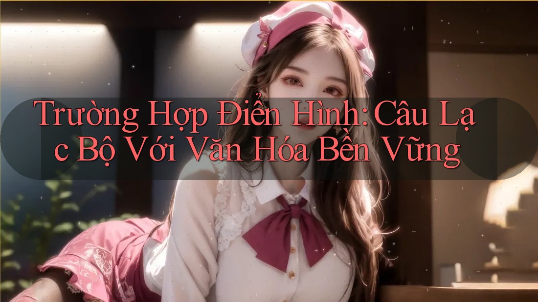 Trường Hợp Điển Hình: Câu Lạc Bộ Với Văn Hóa Bền Vững Trường Hợp Điển Hình: Câu Lạc Bộ Với Văn Hóa Bền Vững